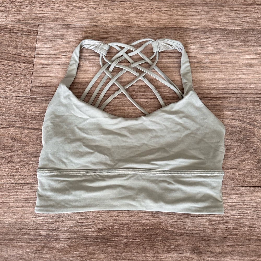 Free to be wild longlined bra
